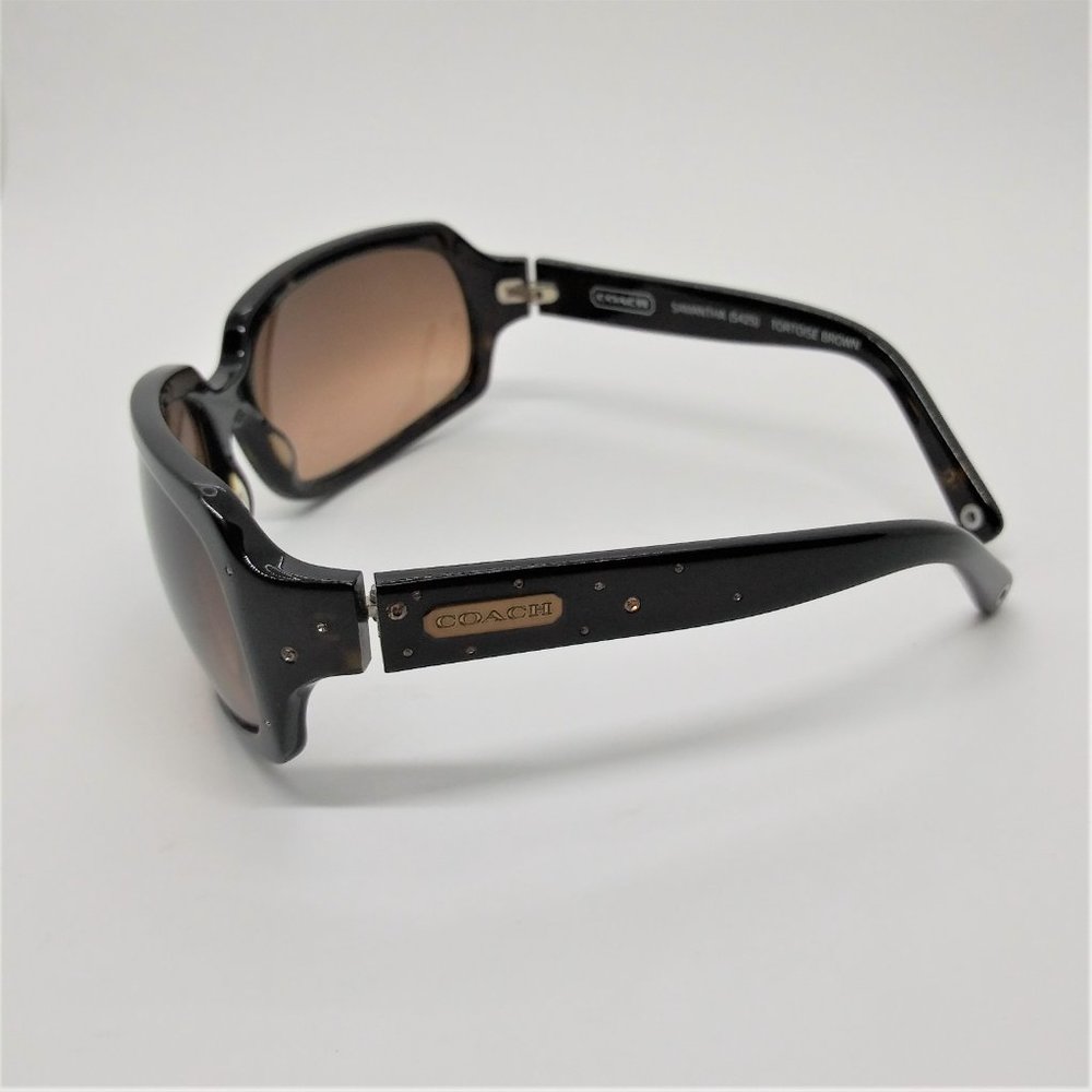 Coach Samantha S425 Tortoise Sunglasses - Picture 4 of 9